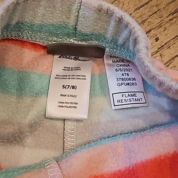 Eddie Bauer girls pj ser 7/8 - Picture 5 of 15